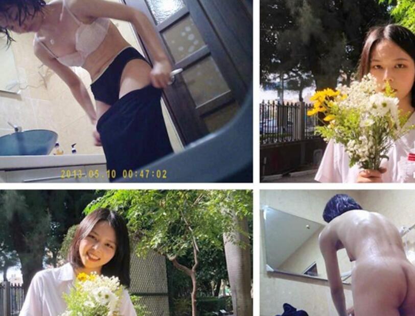 ✅无印精品✅TW女中极品短发小美眉,脱光衣服到洗澡然后穿衣全过程