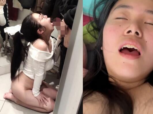 云盘高质露脸A级泄密②，十个眼镜九个骚，颜值普通的女孩被老司机调教成了母狗