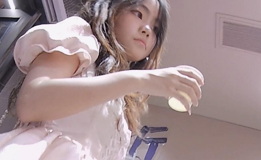 『D·D』-204-粉色LO裙，学生妹，白窄内